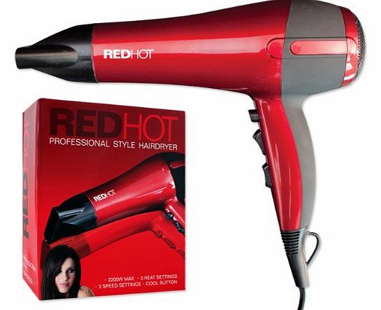 Red Hot Benross Group Red Hot 37060 2200W Professional Hair Dryer