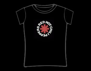 Red Hot Chili Peppers Asterisk Logo Skinny