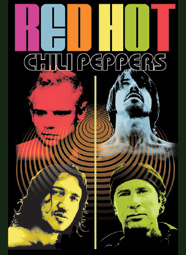 Red Hot Chili Peppers Colour Me Poster