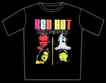 Red Hot Chili Peppers Colour Me T-Shirt