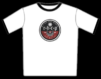 Red Hot Chili Peppers Crest Ringer T-Shirt