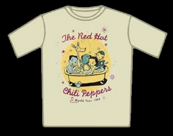 Red Hot Chili Peppers Drop The Soap T-Shirt