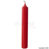 Red Household Wax Candles Pack of 6