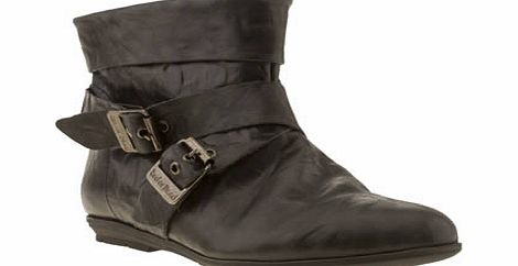 Red Or Dead Black Stitch In Time Boots