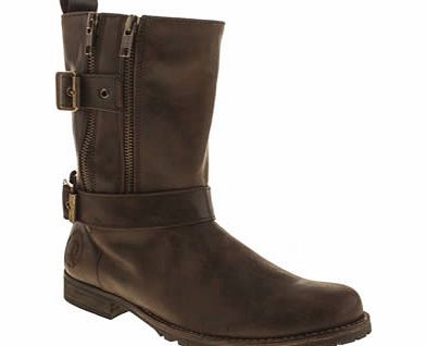 Red Or Dead Brown Behind The Bike Shed Boots