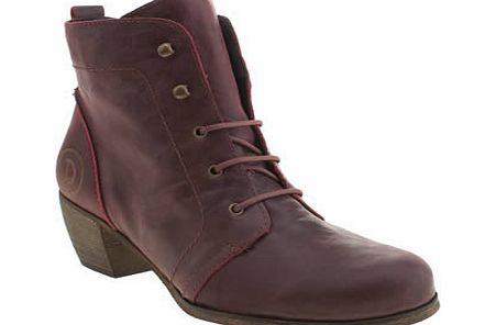 Red Or Dead Burgundy Exam Boots