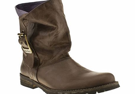 Red Or Dead Dark Brown Grace Ii Boots