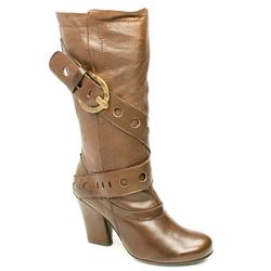 Red Or Dead Female Macro Leather Upper Calf/Knee in Brown