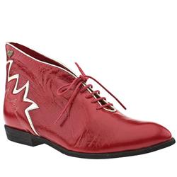 Red Or Dead Female Meguro Leather Upper ?40 plus in Red