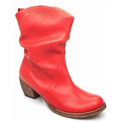 Red Or Dead Female Ruby Leather Upper ?40  in Red