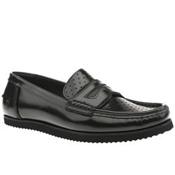 Red Or Dead Male Bad Penny Leather Upper Laceup Shoes in Black, Burgundy