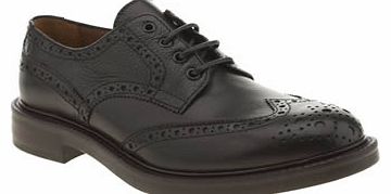 Red Or Dead mens red or dead black mr renton brogue shoes