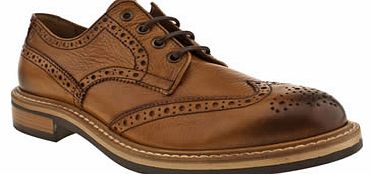 Red Or Dead mens red or dead tan mr renton brogue shoes
