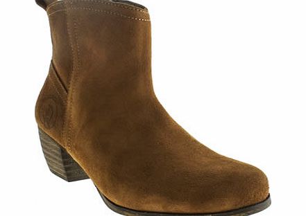 Red Or Dead Tan After School Boots