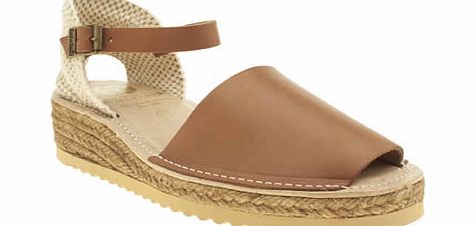 Red Or Dead Tan Brighton Sandals