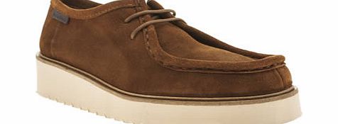 Red Or Dead Tan Graduate Flats