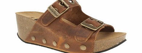 Red Or Dead Tan Shaky Shaky Sandals