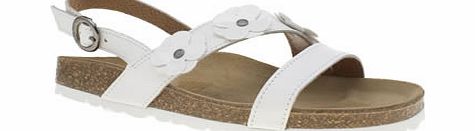 Red Or Dead White Secret Garden Sandals