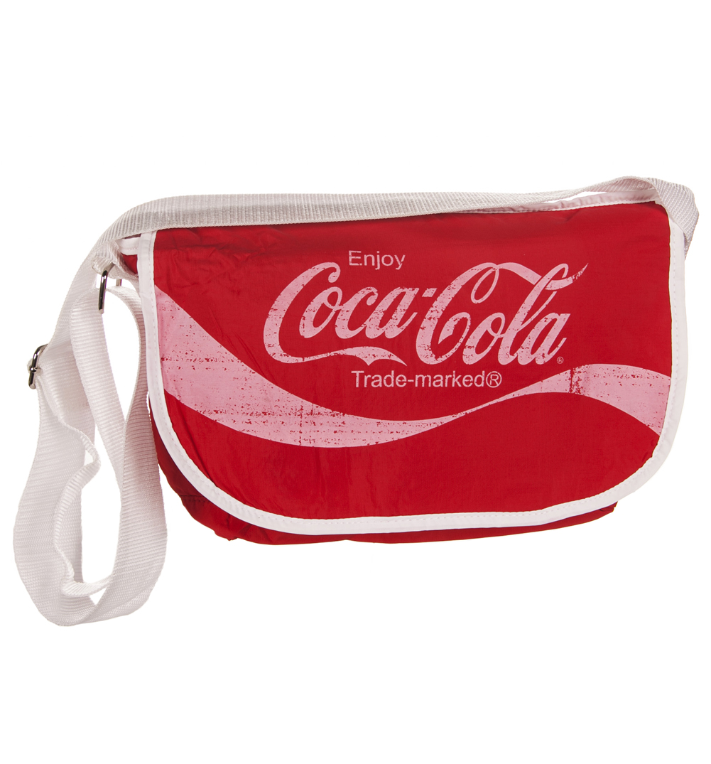 Padded Coca-Cola Logo Shoulder Bag