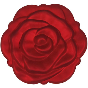 Red Rose Compact Mirror