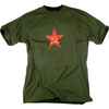 Red Star with Hammer and Sickle T-shirt
