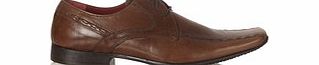 Rowley tan leather lace-up shoes