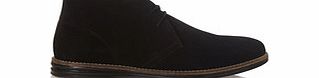 Yarrow black suede desert boots