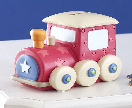 Red Train Kiddiwinks Money Box