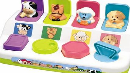 Redbox Pop-Up Farm Animals Activity Set