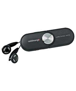 Reddmango Angora MR118 4GB MP3 Player - Black