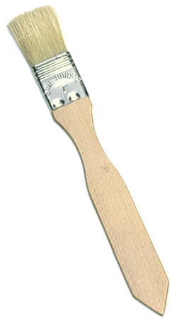 Redecker Flat Pure Bristle Pastry Brush - 2.5cm Wide