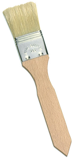 Redecker Flat Pure Bristle Pastry Brush - 3.8cm Wide