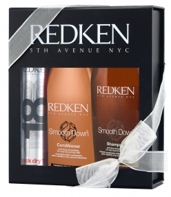 Redken SMOOTH DOWN and QUICK DRY GIFT SET (3