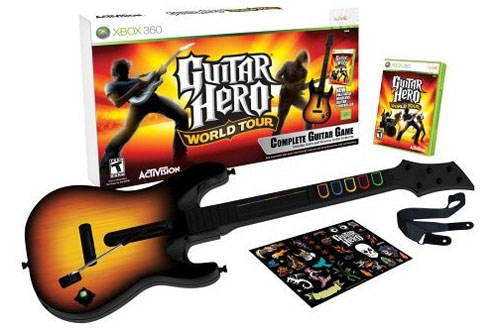 RedOctane Guitar Hero 4 World Tour Guitar Bundle Xbox 360