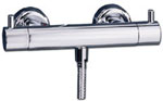 Redring Thermostatic Bar Mixer Chrome Shower Valve
