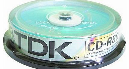 TDK CD-R for Audio Recorders 10 Pack TubTDK CD-R 10 in Cake Tub To use with Audio Recorders