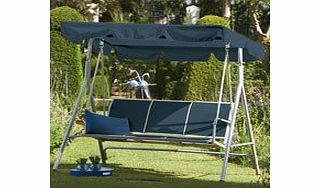 Redwood 3 Seater Swinging Textoline Garden Hammock / Seat