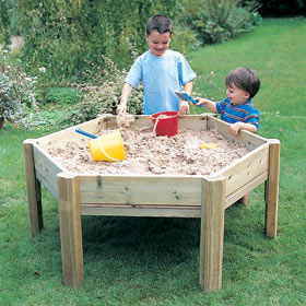 Pine Sandpit Collection - Table Sandpit