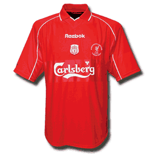 Reebok 00-01 Liverpool Worthington Cup Final shirt
