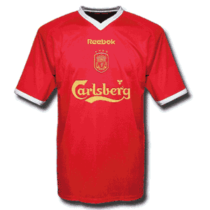 Reebok 01-03 Liverpool C/L Euro shirt