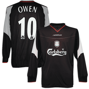 Reebok 02-03 Liverpool A L/S Inc No.10 Owen