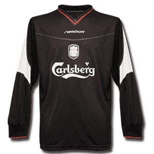 Reebok 02-03 Liverpool Away L/S Shirt - Boys