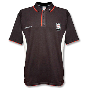 Reebok 02-03 Liverpool Polo Shirt - Blk/Red