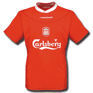 Reebok 02-04 Liverpool Home shirt