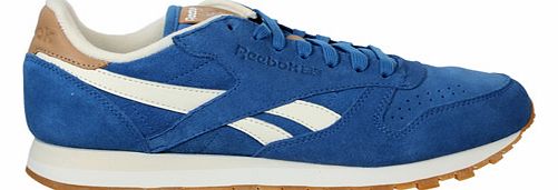 Reebok Classic Blue Suede Trainers