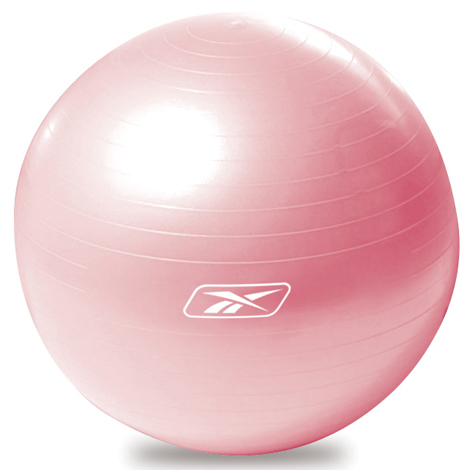 Reebok for Women 55cm Gym Ball and Workout DVD