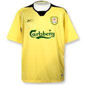 Reebok Liverpool FC Away Shirt - 2004/05 with Luis Garcia 10 printing.
