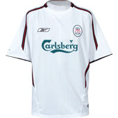Reebok Liverpool Third Shirt 2003/05.
