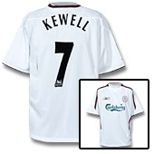 Reebok Liverpool Third Shirt 2003/05 - with Kewell 7 Printing.