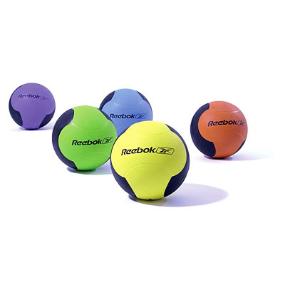 Reebok Medicine Ball with DVD (RE-10125 5Kg Medicine Ball)